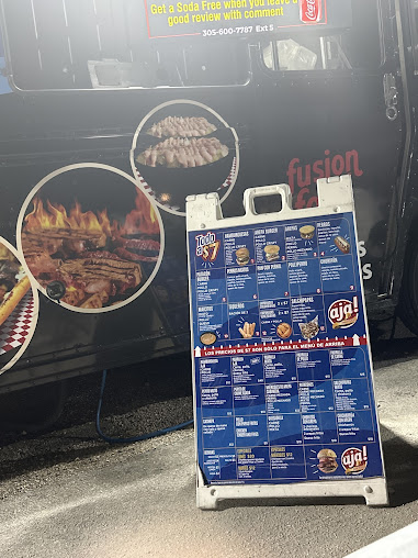 Menu Aja Food Truck Kendall - 4