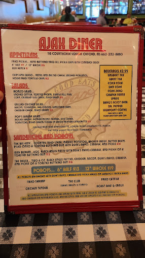Menu Ajax Diner - 3