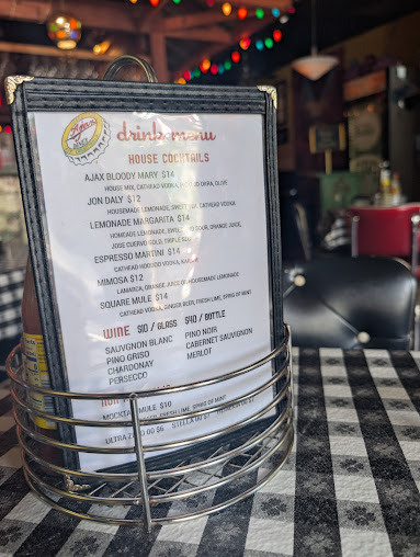 Menu Ajax Diner - 7
