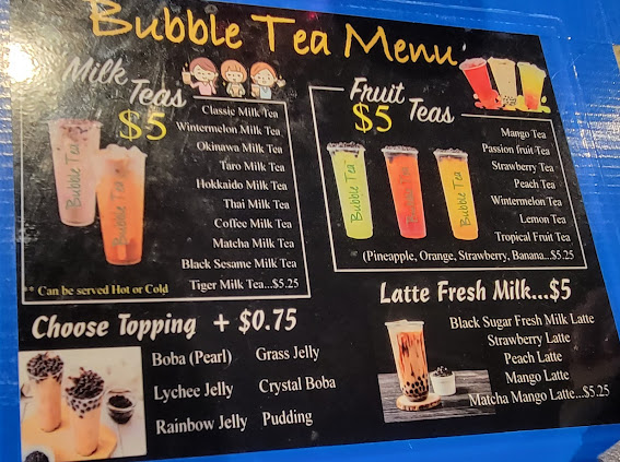 Menu Ak Pho Boba Tea - 2