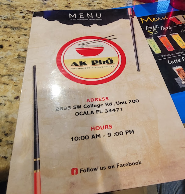 Menu Ak Pho Boba Tea - 8