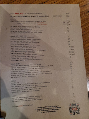 Menu Akiba - 3