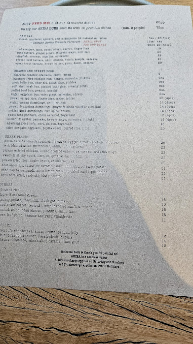 Menu Akiba - 7