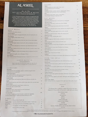 Menu Al Aseel Restaurant Alexandria - 5