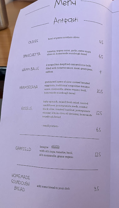 Menu Al Catzone - Pizzeria - 1