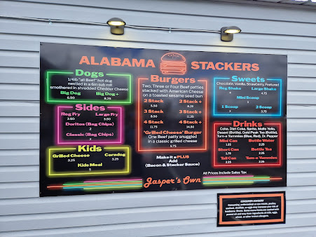 Menu Alabama Stackers - 8