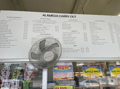 Menu Alameda Carryout - 1