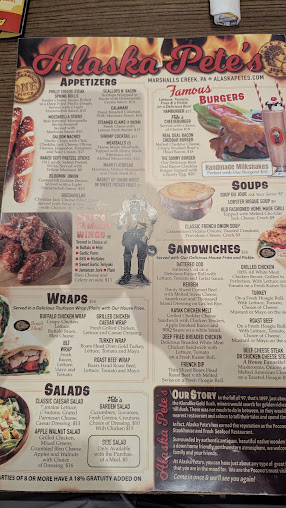 Menu Alaska Pete's - 7