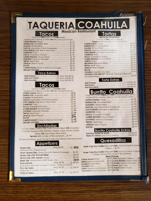 Menu Alberto's Mexican Grill - 2