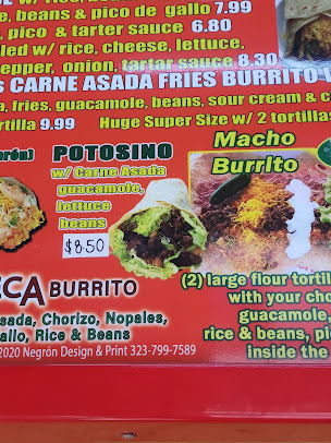 Menu Albert's Mexican Food - 7