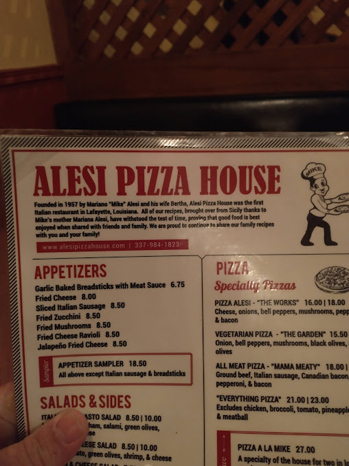 Menu Alesi Pizza House - 5