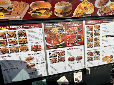 Menu Alex Burgers - 4