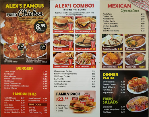Menu Alex Burgers - 5