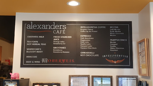 Menu Alexanders Cafe 64 - 1