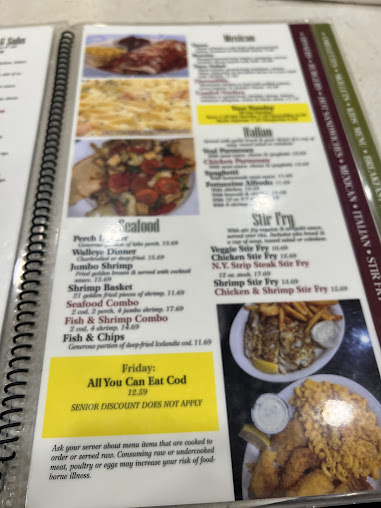 Menu Algonac Flaming Grill - 3