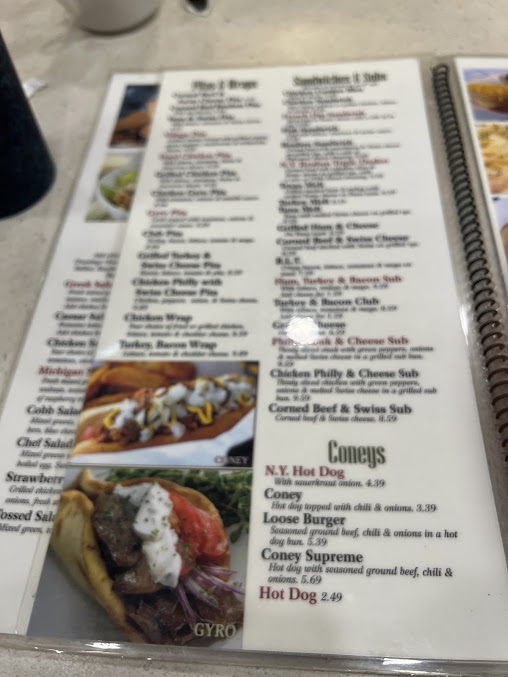 Menu Algonac Flaming Grill - 7