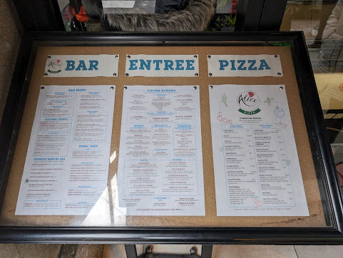 Menu Alice Pizza And Restaurant Locust Street - 0