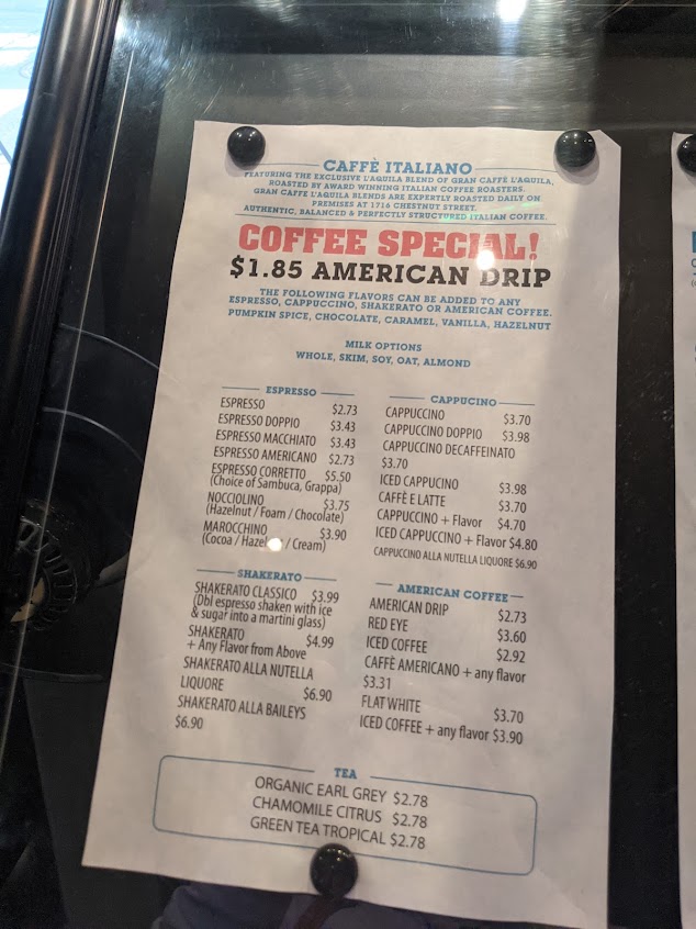 Menu Alice Pizza And Restaurant Locust Street - 3