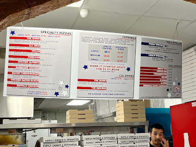 Menu All American Pizza - 0