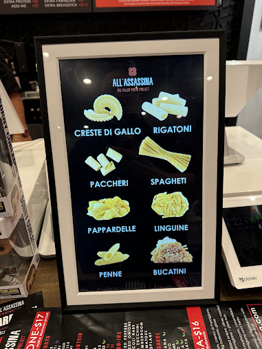 Menu All Assassina - 6