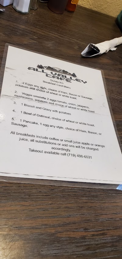 Menu All Valley Cafe - 2
