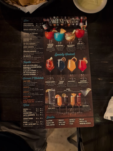 Menu Alma - 1