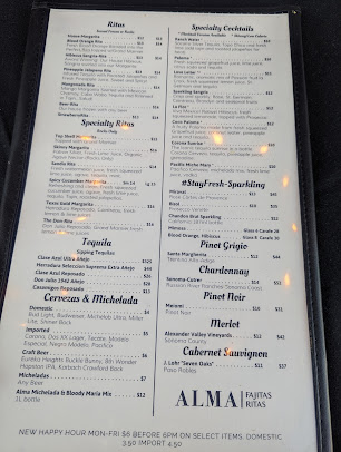 Menu Alma - 9