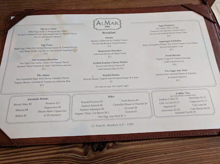 Menu Almar - 2