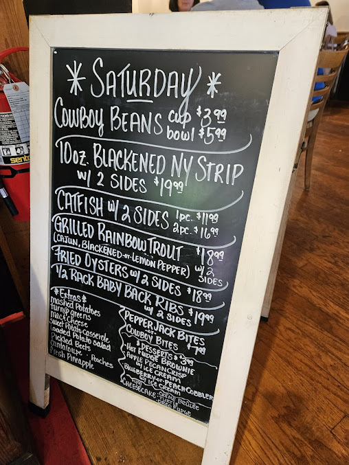 Menu Almost On The Lake - 7
