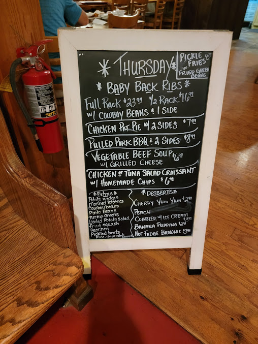 Menu Almost On The Lake - 8