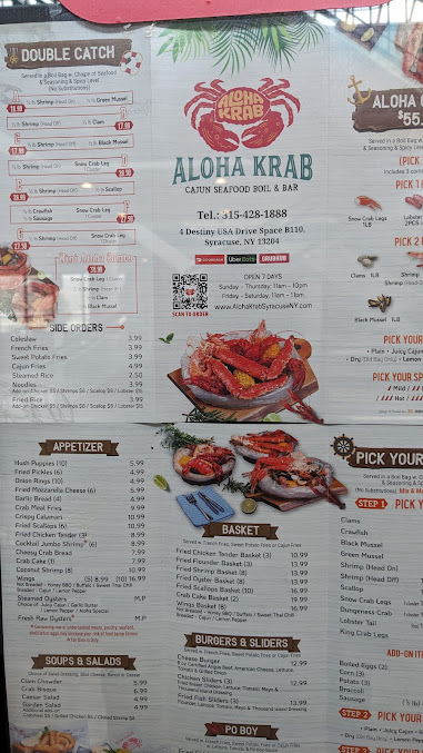 Menu Aloha Krab Cajun Seafood & Bar - 9