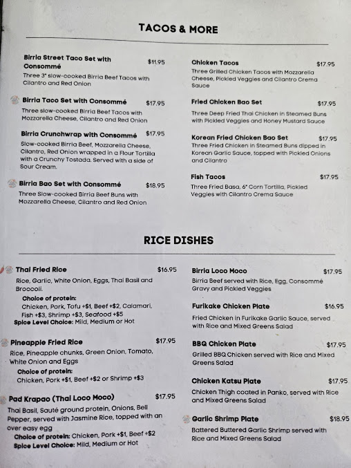 Menu Aloha Mamacita - 4