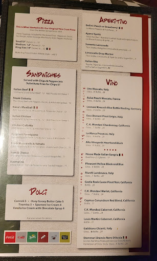 Menu Alongis Italian Restaurant - 0