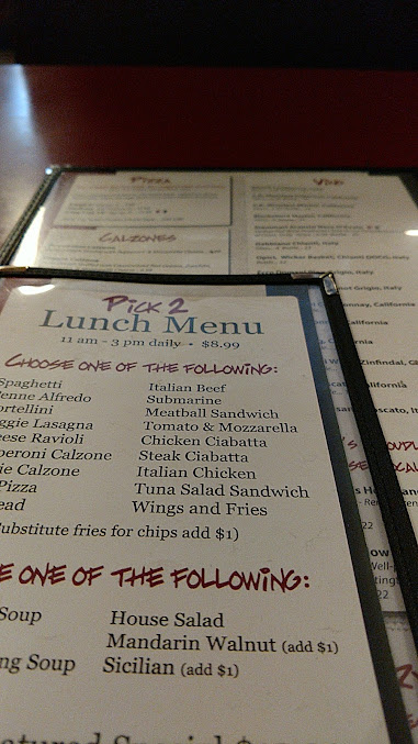 Menu Alongis Italian Restaurant - 3