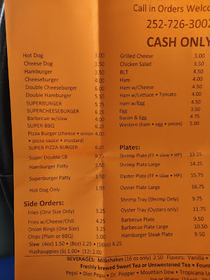 Menu Als Drive In - 5