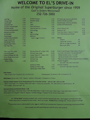 Menu Als Drive In - 8