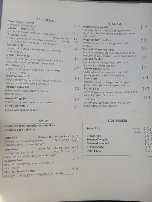 Menu Als Thai Food - 0