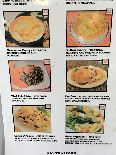 Menu Als Thai Food - 6