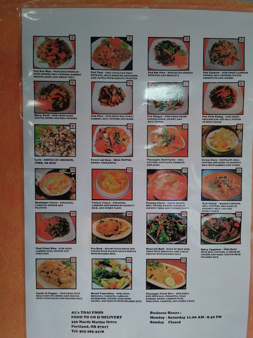 Menu Als Thai Food - 7