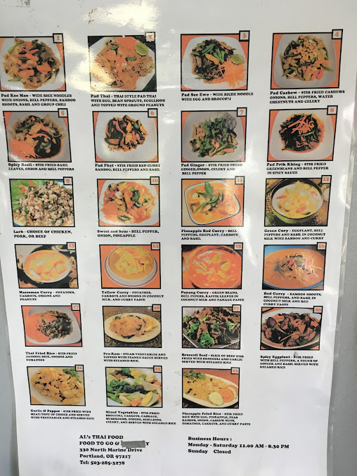 Menu Als Thai Food - 9
