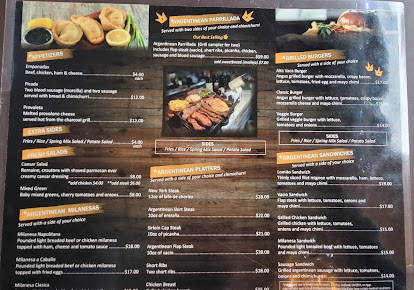 Menu Alta Vaca Grill Argentinean Restaurant - 3