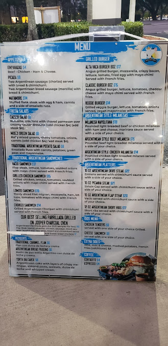 Menu Alta Vaca Grill Argentinean Restaurant - 5