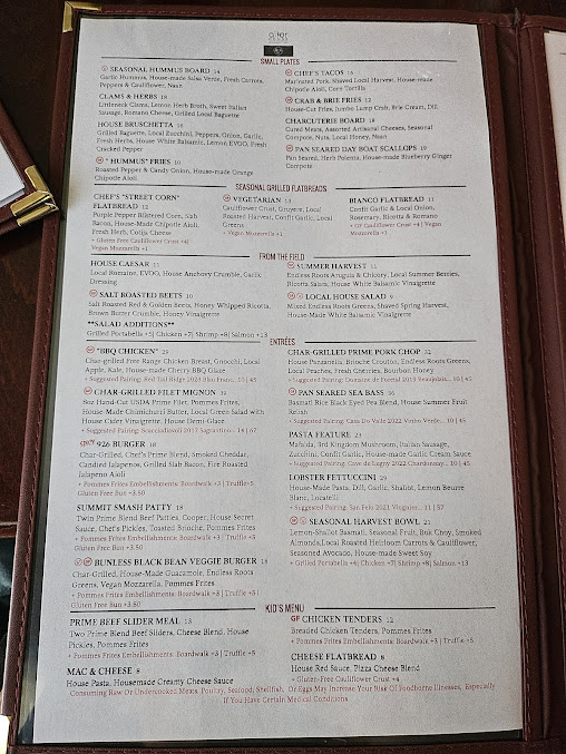 Menu Alter House Restaurant - 0