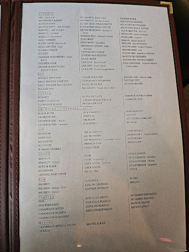Menu Alter House Restaurant - 1