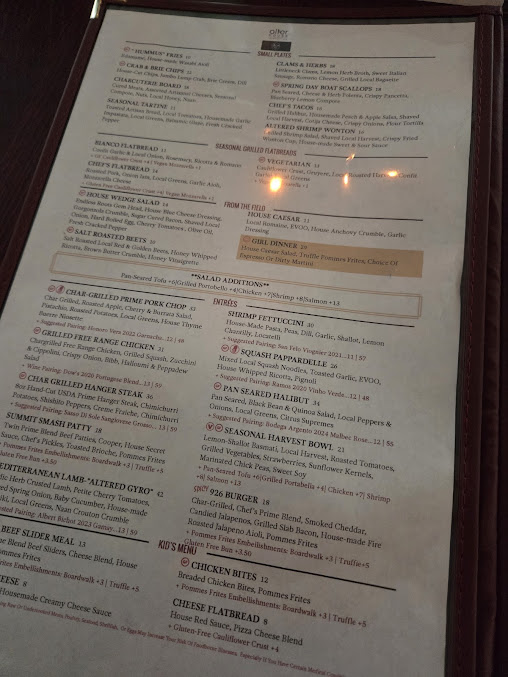 Menu Alter House Restaurant - 4