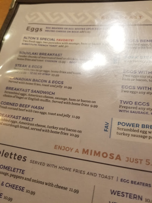Menu Alton's Restaurant - Cheektowaga - 8