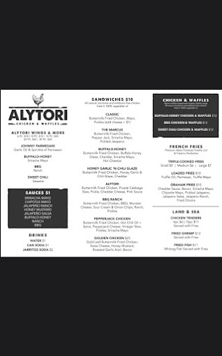 Menu Alytori - 1