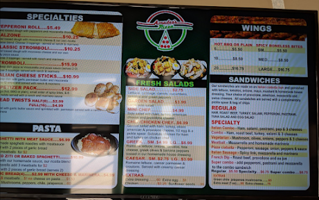 Menu Amadeos Pizza Subs - 6