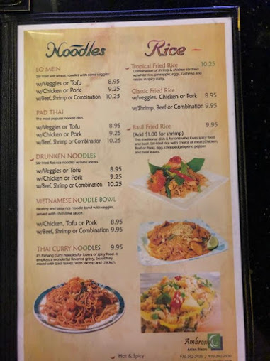 Menu Ambrosia Asian Bistro - 0