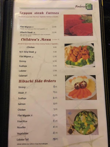 Menu Ambrosia Asian Bistro - 4